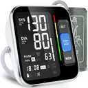 Blood Pressure Monitors for Home Use Upper Arm, Accurate Cuff 8.7-15.7 Monitor with Large Backlight Display 2 Users 240 Sets Memory & HR Detection, Digital BP Machine with Carrying Case