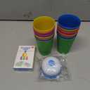 Family Game Battle Stacking Cups, Table Game Color Sorting Cognitive Training Stacking Cups, Puzzle Competitive Parent-Child Interactive Toys Halloween (54 Cards, 12 Cups, 1 Bell)