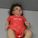 WOOROY Realistic Reborn Baby Dolls - 18 Inch Lifelike Newborn Baby Girl, Real Baby with Soft Weighted Body, Real Life Reborn Dolls Gift Set for Kids Age 3+