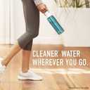 Brita Hard-Sided Plastic Premium Filtering Water Bottle, BPA-Free, Reusable, Replaces 300 Plastic Water Bottles, Filter Lasts 2 Months or 40 Gallons, Includes 1 Filter, Sea Glass - 26 oz.