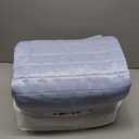 YnM Cooling Weighted Blanket for Adults, 20lbs Heavy Bed Throw Comforter with 100% PE Fabric, Ideal for Hot Sleepers or Summer Days(88x104 Inches for Queen/ King Bed, 20 Pounds, Blue)