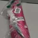 VEELIKE Hot Pink Glitter Wallpaper Stick and Peel Sparkle Pink Wallpaper for Girls Bedroom 15.7''x354'' Removable Glitter Fabric Vinyl Roll Self Adhesive Pink Contact Paper for Walls Cabinets Drawers