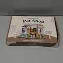 DIY Miniature House Kit,Pet Shop Dollhouse Miniature Kit with LED & Furniture,Mini Diorama House Building Kit for Adults Teens,3D Wooden Crafts Tiny House Mini Model Kit,Home Decor Birthday Gifts