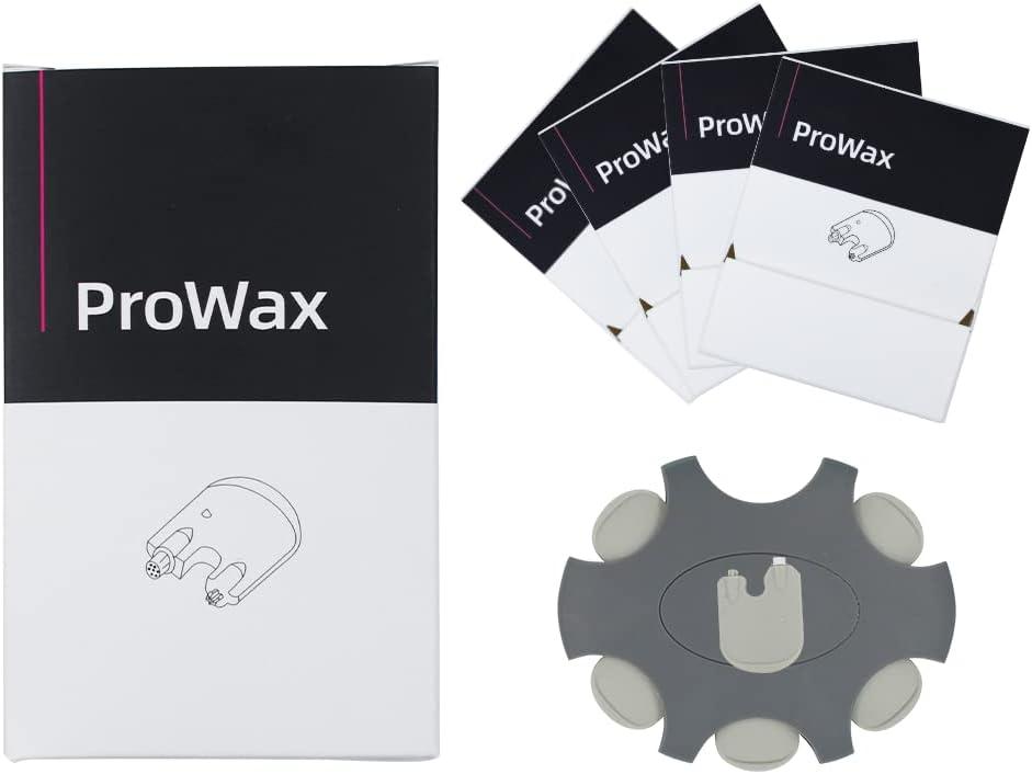 24-Pcs 2-mm Oticon Prowax Disposable Wax Guard Filters Cleaning Tool Accessory Hearing Aid Wax Guard Filters for Oticon ITC/CIC Hearing aid, Widex, Unitron and Resound Hear Clear Hearing aid Filters