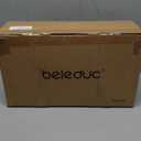 Beleduc Back Massager for Chair with Heat, Massage Chair Pad for Pain Relief, Massage Seat Cushion with 9 Vibration Motors, 3 Heating Areas, 30/ 60/ 90 Minute Timer, Home Office Relaxation