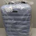 LIGHT FLIGHT Carry On Luggage 22x14x9 Airline Approved Suitcase,Light Blue, 20 Inch