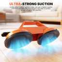 Floor Gap Fixer Tool Heavy Duty 45Striking Surface Floor Gap Repair Tool Made of Iron & Enhanced Suction Cup with Slot Cutter, Hammer and 5pcs Sticky Pads for Fixer Laminate/Vinyl Flooring Tools