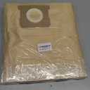 PACK 14(12+2) 19-3100 Shop Vac Bags for Stanley 5-6-8 Gallon Wet/Dry Vacuums Disposable Dust Bags Reusable Filter 19-1500 Combo,12 Pack Disposable Filter Bags and 2 Pack Reusable Filter Bags