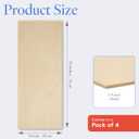 Baltic Birch Plywood 3 mm, 1/8 Inch Craft Wood, B/BB Grade, Stronger Than Basswood Sheets or Balsa Wood, Perfect for Laser, CNC Cutting, Wood Burning, by Woodpeckers (4, 15" x 30")