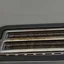 Elite Gourmet ECT-3100 Long Slot 4 Slice Toaster, Reheat, 6 Toast Settings, Defrost, Cancel Functions, Built-in Warming Rack, Extra Wide Slots for Bagels & Waffles, Stainless Steel & Black
