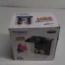 FREESEA 1.2 Gallon Square Betta Aquarium Kit with LED Light & Filter Pump