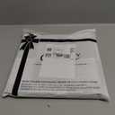 BOBOWUNY White Gray Plaid Square/Round Tablecloths 54x54, Farmhouse Modern Simple Check Table Cloth Table Cover Indoor/Outdoor Tabletop Decor for Wedding Holiday Party Dinner Baby Shower