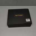 Black Afro Wig with Bangs Short Curly Wigs for Black Women 70s Soft Afro Wig Men Natural Looking Curly Hair Wigs with Bangs 10 Inches Black Puff Synthetic Hair for Daily Party Use