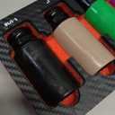 BOEN 1/2" Drive Impact Lug Nut Socket, 7 Pieces Non-Marring Wheel Protector Thin Wall Deep Socket Set, Metric 17 19 21 mm | SAE 13/16 7/8 1 1-1/16 inch, 6 Point Design, Color-Coded, CR-MO Steel