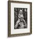Yaetm 16x20 Vintage Picture Frame, Ornate Antique Brown Gold Frame, 2 Pack
