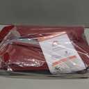 BEQHAUSE Indoor Door Mat 32" x 48", Dirt Trapper Door Mats Non-Slip Entryway Rugs Washable, Resist Dirt Absorbent Welcome Mat, Low Profile Floor Mats for Front Back Door and Entryway, Red