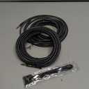 Elecan 3.5mm AUX Cable 15 Ft/2 Pack (Hi-Fi Sound-Zinc Alloy Case-OD 3.5MM-Ultra Slim&Soft) Auxiliary Stereo Audio Cable Braided 1/8 inch 3.5 mm AUX Cord for Headphones,Car,Home Stereos, Speaker,Phones