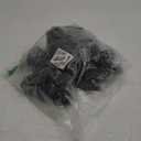 Square Rain Chain, 10 Ft Black Rain Gutter Chains with 12 Cups, Adjustable Rain Catcher Chain with Bell for Eaves Drainage, Outdoor Replacement Downspout for Gutters