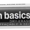 Amazon Basics Low-Odor Dry Erase Whiteboard Markers, Chisel Tip, Quick-Dry, Black, 36-Pack