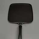 Farberware Cookstart DiamondMax Nonstick Square Deep Grill Pan/Griddle, Dishwasher Safe, 11 Inch - Black