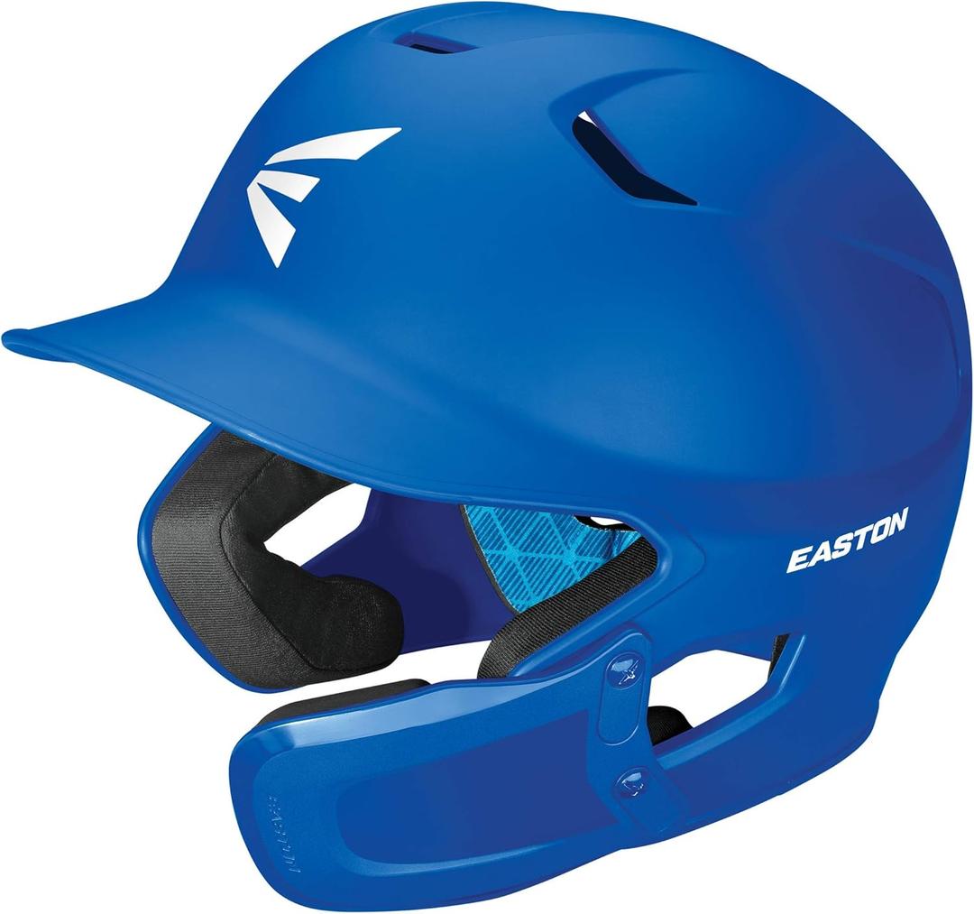 Easton Z5 2.0 Baseball Batting Helmet | Reversible Jaw Guard Included (Senior (7"  7"), Royal)