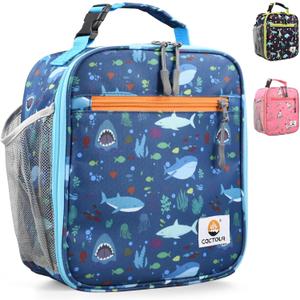 Lunch Box Kids,Premium Insulated Lunch Bag for Girls Boys,Soft Bag Mini Cooler Back to School Thermal Reusable Lunch Bag for Work School Picnic (Shark) Lunch Box Kids,Premium Insulated Lunch Bag for Girls Boys,Soft Bag Mini Cooler Back to School Thermal Reusable Lunch Bag for Work School Picnic (Shark)