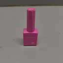CANNI Pink Gel Nail Polish, 1Pcs Bright Pink Gel Polish Color High Gloss Soak Off U V Nail Manicure Salon DIY