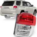 Huray Right Tail Light for Toyota 4Runner 2010 2011 2012 2013 [81551-35360] OE Tail Lamp Brake Light Replacement Passenger Side