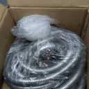 Galvanized Steel Flexible Metal Conduit - Greenfield Electrical Wiring, 3/4" x 25 ft, Corrosion Resistant, Smooth Interior