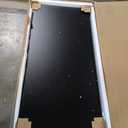 Sweetcrispy 7 Drawer Chest Mobile Storage Cabinets Wooden Dresser with Wheels Room Organization Furniture for Office Home, Black Wood