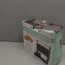 Baker's Friend Mini Panini Press Electric Griddle, 2 Slices of Panini Grill Press Sandwich Maker Press, Sandwichera Electrical for Pancakes & Eggs, Oil Tray, Non Stick Surfaces, Stainless Steel