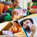 for iPhone 12 Pro Max Case with Slide Camera Cover, Butterflies Cases for iPhone 12 Promax with Ring Holder, Butterfly Stylish Aesthetic Designer Slim Protective Cover for 12 Pro Max