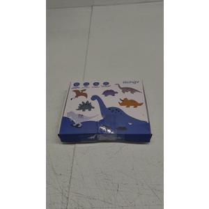 Richgv Baby Books Toys 0-6-12 Months, Baby Boy Gifts Touch and Feel Crinkle Books with Dino Doll, Newborn Infant Carseat Toys 6-9-12 Months Shower Gifts Easter Basket Stuffers