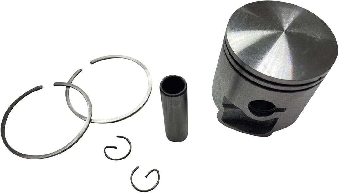 GardenPal 502 84 96-01 Piston with ring Compatible with Husqvarna 150BT 350BT 350BF Komatsy EBZ5150RH Jonsered BB2500 Replace OEM 502849601