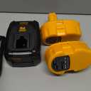 energup 2Pack 6.5Ah Lithium Replace for Dewalt 18V XRP Battery DC8253  Battery