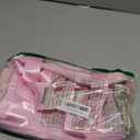 Mini Gym Bag for Women, Yoga Small Sports Bag for Women Girls, Waterproof PU Fitness Tote with Wet Compartment, Pink