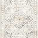 Washable Area Rugs 8x10, for Living Room, Non Slip Rug Low Pile Rug for Dining Room Bedroom