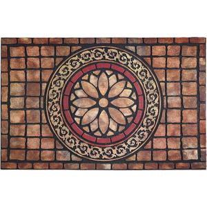 CHICHIC Rectangle Entrance Door Mat Large 24 x 36 Inch High Traffic Area Entry Way Doormat Front Door Rugs Outdoors Heavy Duty Welcome Mat, Non Slip Rubber Back Low Profile for Garage