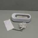 KUNPHY Ultrasonic Jewelry Cleaner, Jewelry Cleaner Machine 12oz 46KHz, Professional Sonic Cleaner with One-Touch Operation, Sonic Cleaner for Rings, Glasses, Jewelry, Dentures White