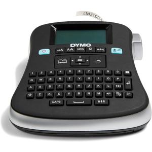 DYMO Desktop Label Maker | LabelManager 210D All-Purpose Portable Label Maker, Easy-to-Use, One-Touch Smart Keys, QWERTY Keyboard, Large Display, For Home & Office Organization