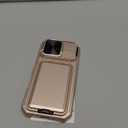 SSLOTSCASE for iPhone 17 Pro Case with Wallet & Sliding Lens Cover & Kickstand & Credit Card Holder & Camera Stand, Military-Grade Protection Hard Phone Case Cover for iPhone 17 Pro 6.3'', Rose Gold