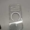 CANSHN Magnetic Compatible with iPhone 17 Pro Case Clear, Upgraded [Full Camera Protection] [Compatible with Magsafe] Non-Yellowing Protective Shockproof Bumper Phone Cover 6.3 Inch - Clear