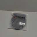 TOP-EX DryKnit XL/XXL 80% Merino Wool Waterproof Brim Beanie with Ear Flaps Fleece Lined Hat for Cold Weather