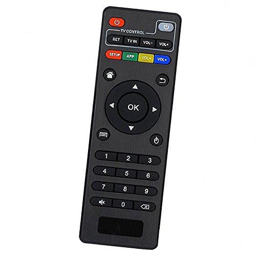 Amiroko Replacement Remote Control Controller for MXQ (Amlogic S805/S905), MXQ PRO, T95N, M8C, M10, M8S, T95M, X96 mini, H96 Pro Android TV Box - [Updated Version]
