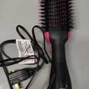 REVLON One-Step Volumizer Hair Dryer and Styler | Less Frizz, More Shine, and Less Heat Damage for Fast and Easy Salon-Style Blowouts, for All Hair Types and Lengths (Black) (1.0 VOLUMIZER)