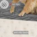 Waterproof and Non-Slip Dog Bed Cover and Pet Blanket Sofa Pet Bed Mat car Incontinence Mattress Protectors Furniture Couch Cover for Most Cats Dogs,Pets52x82-Dark Grey (52x82Inch (Pack of 1))