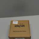 Idepet Dog Suspender Boots, Tall Dog Boots Anti-Slip & Fall Waterproof Shoes Leggings, Adjustable Suspender Boots for Dogs Winter Snow Rain Hiking Paws Protector(Black, 4)