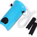 CAidRE Sock Aid - Wide 3.93" Sock Aid with Foam Handles, Sock Aide Device for Elderly, Sock Helper Easy On Easy Off for Regular Socks, Blue