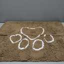 Super Absorbent Dog Door Mat, 30"*20“ Anti Slip Mat for Muddy Paws, Pet Rugs for Dirty Paws Washable That Absorbs Moisture and Dirt, for Dog Cage and Pet Resting Carpet