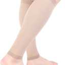 Doc Miller Compression Calf Sleeve for Men & Women 20-30mmHg Graduated Support for Running, Shin Splints, Calf Strain Knee High, Small to 6XL Plus Size